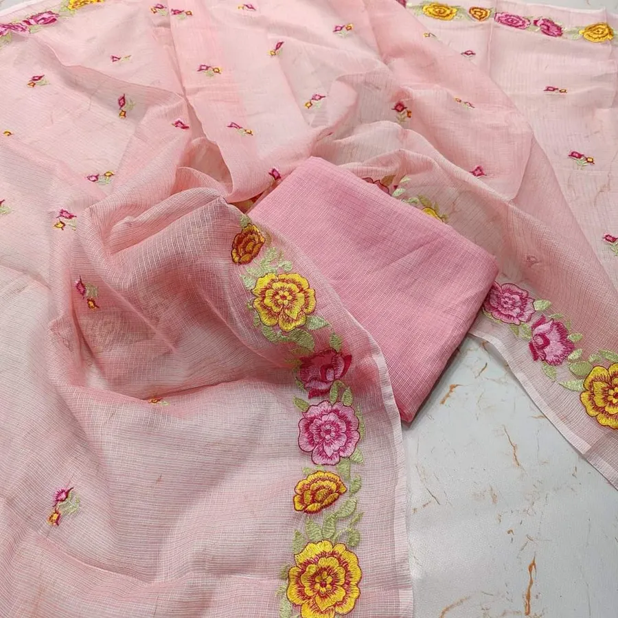 Classic Kota Doria Saree – Light, Airy & Perfect for Daily Elegance